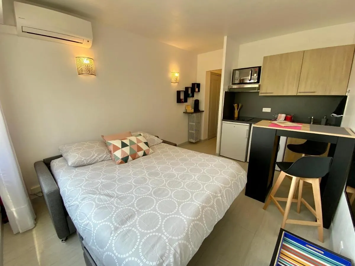 Appartement CHÂTEAU PICAUD - MAGNIFIQUE STUDIO -à 2min DU BORD DE MER Cannes France